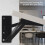 1 Pair Foldable Lifting Bracket Cabinets Sofa Hinge Lifter Furniture Storage Support Hinges Spring Standing Rack Hinge 3
