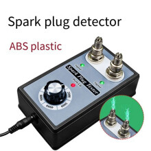 Double Hole  Tester 110V 220V to 12V Car Motorcycle for  for  Detector Ignition Plug Analyzer EU US Plug