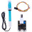 PH Electrode Sensor Probe 0-14 PH with Sensor PH Probe PH Replacement Probe for Experiment Lab Pool Water Analyzer 2