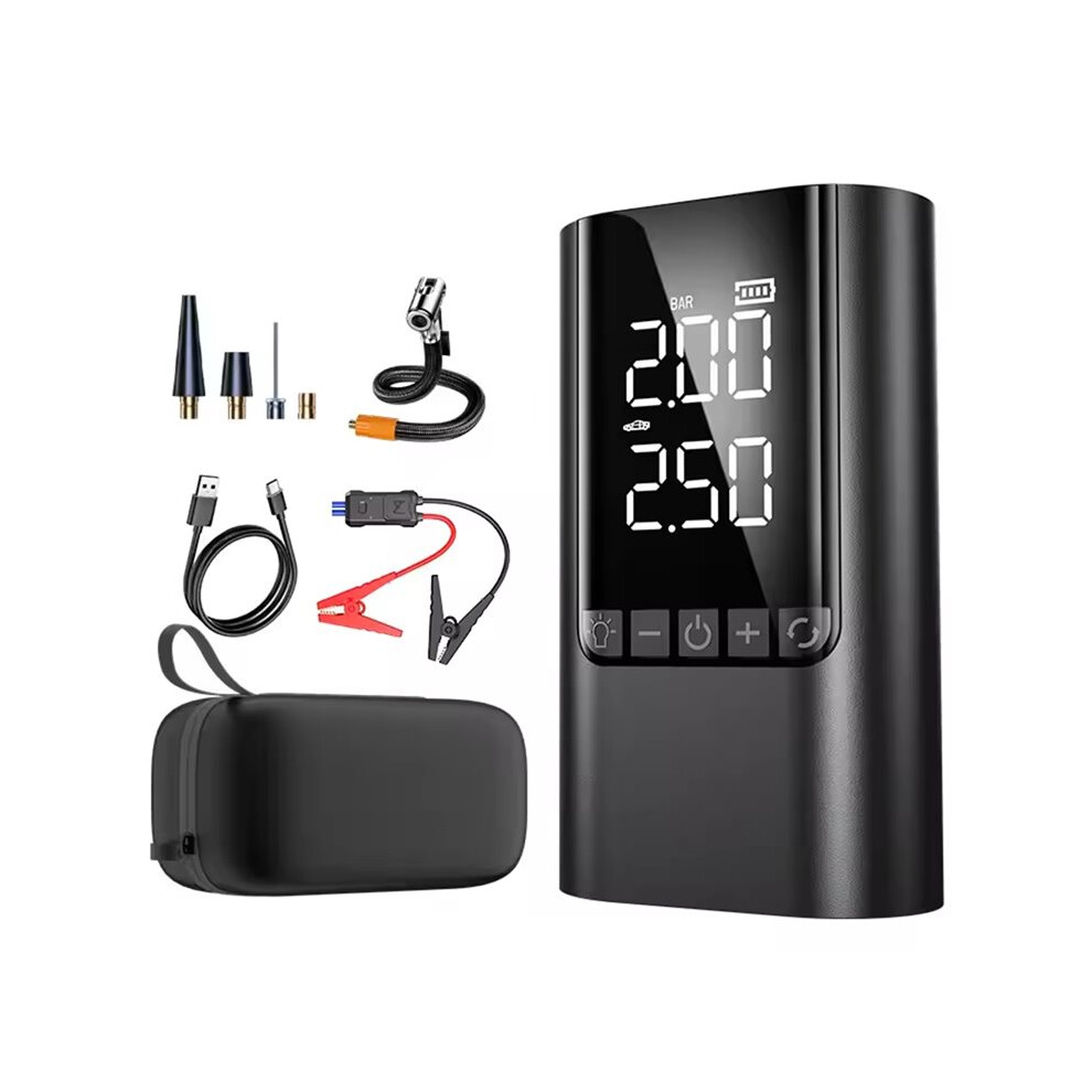 Portable Car Jump With Air Compressor Tire Inflator Battery Emergency Booster 6033932621139