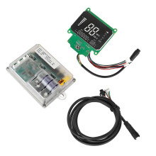 MW95 Controller Set for Electric Scooters 36V 550W Single Brake Instrument Cluster 7-Pin Communication Cable