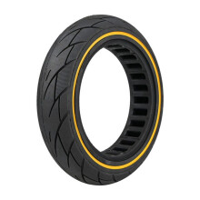 10 Inch Honeycomb Rubber Solid Trye for  F40 F30 F20 Electric Scooter 10x2.125 Airless Anti-Skid Tires Yellow