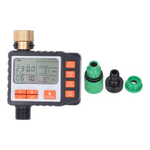 Sprinkler Timer Featuring Manual ON Off And Rain Delay, Programmable Water Timer With Adjustable Frequency And Leakproof Construction, Ideal For