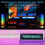 VFD Audio Spectrum Analyzer VU meter  5.0 Receiver 3.5mm AUX A/B Switcher 3