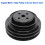 Polia da Bomba D'Água Do Motor com 3 Ranhuras de Aço para  Small Block V8 1962-1977, 5,75 Polegadas de Diâmetro 2