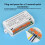 433MHz Wireless Remote Control  Universal 4CH Relay Receiver Module for Gate GarageDC12V-36V RF Radio Controller A 6