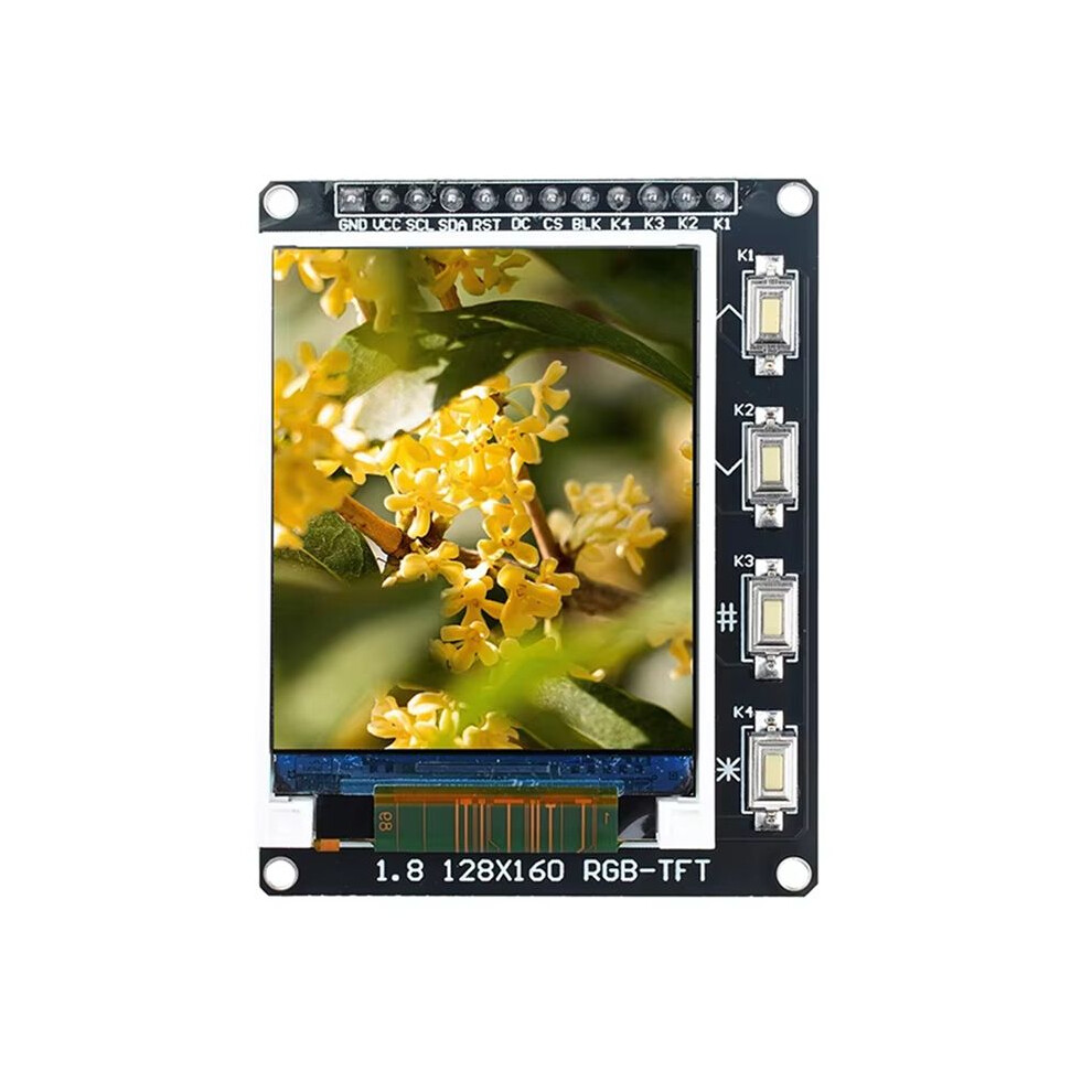 1.8 Inch Full Color Tft Display Module Hd Lcd Screen 128X160 St7735 St7789 1.8Inch 4711098037651
