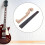 Violin Neck 4/4 Flame Maple Wood Replacement Violin Neck 6