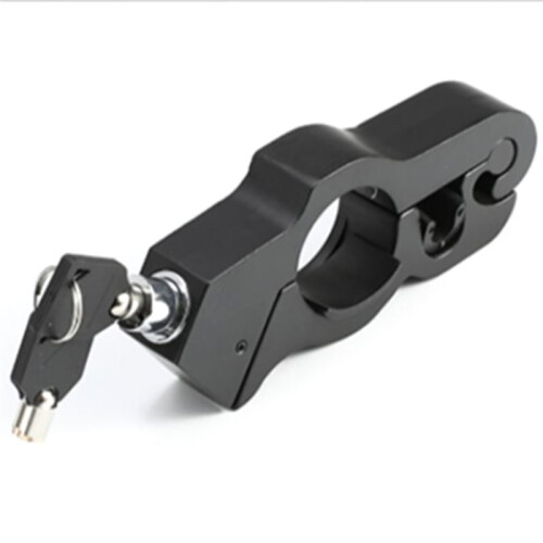 Motorcycle Anti-Theft Handlebar Lock Solid Brake Handle Solid Lock Security for ATV Dirt Street Bikes 2