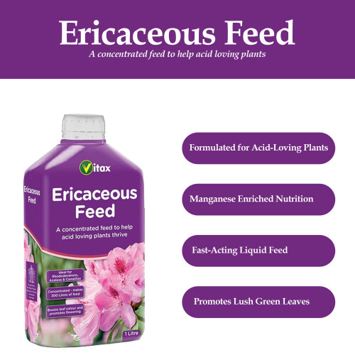 Vitax Vitax Ericaceous Feed 1L Liquid Concentrated 1