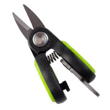 New Fishing Special Small Scissors Special for Cutting Carbon PE Nylon Lead Luya Small Scissors Green