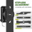 Lawn Mower Blade Balancer, High Precision with Magnetic for Adjustable Blade Holder, Wall Mounted Blade Balancing Tool 1