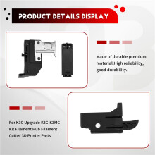 For K3C Upgrade K3C-K3MC Kit Filament Hub Filament Cutter 3D Printer Parts