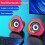 Computer Speakers,USB-Powered PC Gaming Speakers for Desktop Computer Laptop and Phone USB 3.5mm Aux Input Color Light A 3