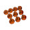 10 Pcs Copper Coated 1-Inch Corner  Prism 25.4mm Trihedral Retroreflector 5 Arc Secs Return 6
