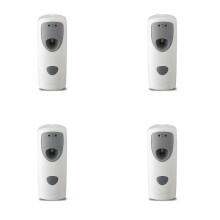 4X Automatique Désodorisant le Distributeur de Jet de Désodorisant de Salle de Bains Fixé au Mur, Distributeur Automatique de Parfum