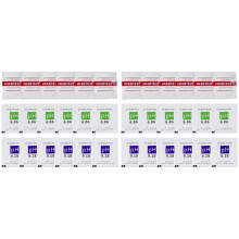 36 Paquets de Solution Tampon de PH-Mètre en Poudre 6,86/4,00/9,18, Paquets de Solution D'Étalonnage Du PH pour un PH-Mètre Précis