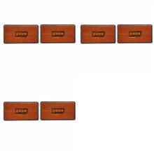 6Pcs 24V Truck 4LED Side Light 2052119 for 5 6 Series P R Cabs G T S Series Truck Amber Indicator LED Lamp