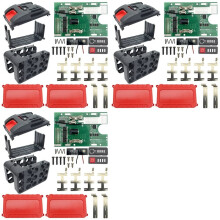 3X 15 Hole 21700 Li-Ion Battery Plastic Case PCB Protection Board for Zhipu Hongsong Jingmi for Battery