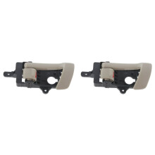 2X Beige Innere Innen Tür Griff Vorne oder Hinten Linke Seite für 2007-2012 Santa Fe 82610-2B010 Fahrer Seite