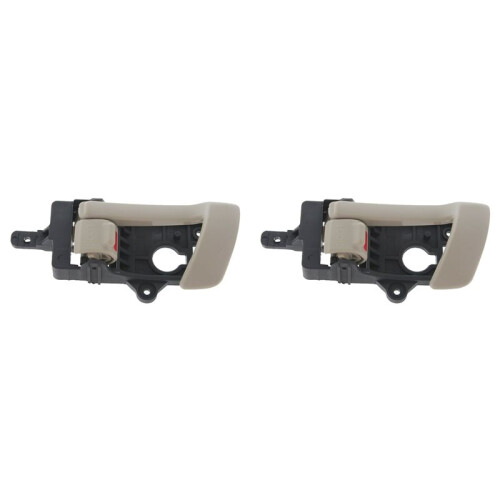 2X Beige Front or Rear Left Side Interior Inner Door Handle for 2007-2012  Santa Fe 82610-2B010 Driver Side