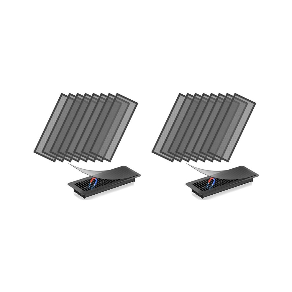 16X Floor Vent Covers,4X12in Magnetic Vent Covers Mesh Screen Air Vent Filter,Floor Register Vent Covers B 6032093445936