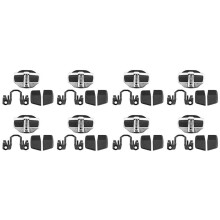 8 Sets TRD Door Stabilizer Door Lock Protector Latches Stopper Covers for E12 E13 C27 C28