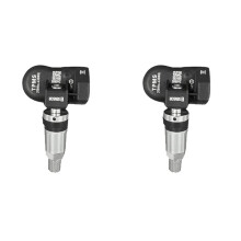 2X Sensor TPMS para Pneu de Carro, Sensor MX Programável 315 MHz + 433 MHz, 2 em 1 para Autel Tool TS408 TS508 ITS600, Sensor de Pressão Dos Pneus