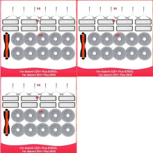 3sets voor Robot Vacuum S20+ B108GL / S10+ B105 Onderdelen Hoofdrol Zijborstel Hepa-Filter Dweildoek Accessoires
