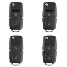 4X para Xhorse XKB508EN Wire Universal Remote Key 2 Button Fob para  B5 Style para VVDI Key Tool