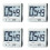 4X Digital Kitchen Timer&Stopwatch,Bold Digits, Simple Operation, Loud Alarm,Magnetic Kickstand 1