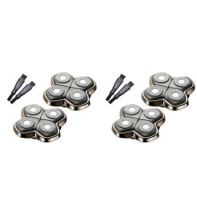 4Pack Professional Replacement for Skulls Pitbulls Shaver Gold PRO, Silver PRO, Diamond PRO Series