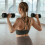KAYMAN Rubber Hex Dumbbell Weights Pair, Solid Cast Iron Core with Rubber Coating, Anti-Roll Non-Slip Knurled Handle, 8KG 9