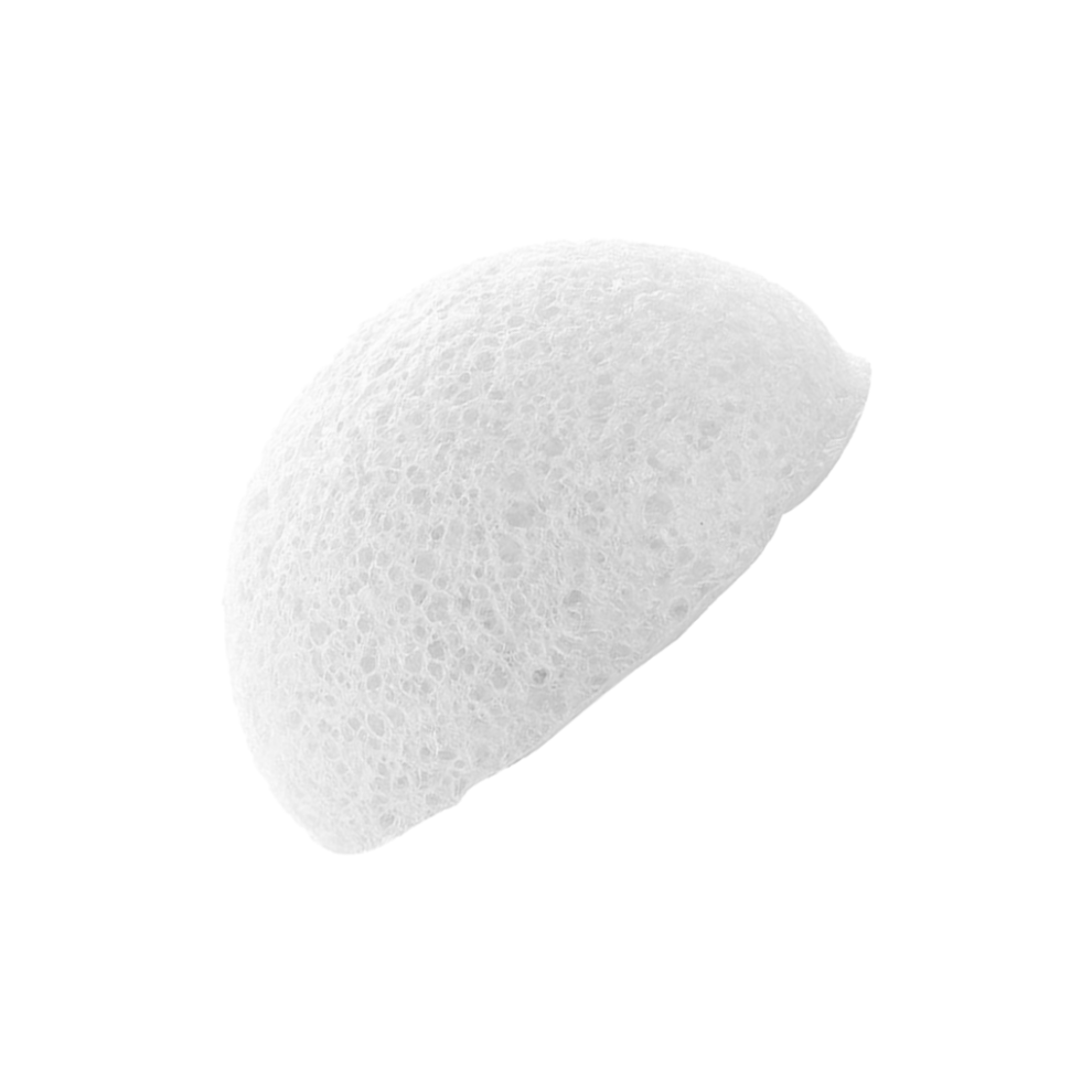 White (White) Face Washing Sponge Exfoliating Pad Pore-Shrinking Cleaning