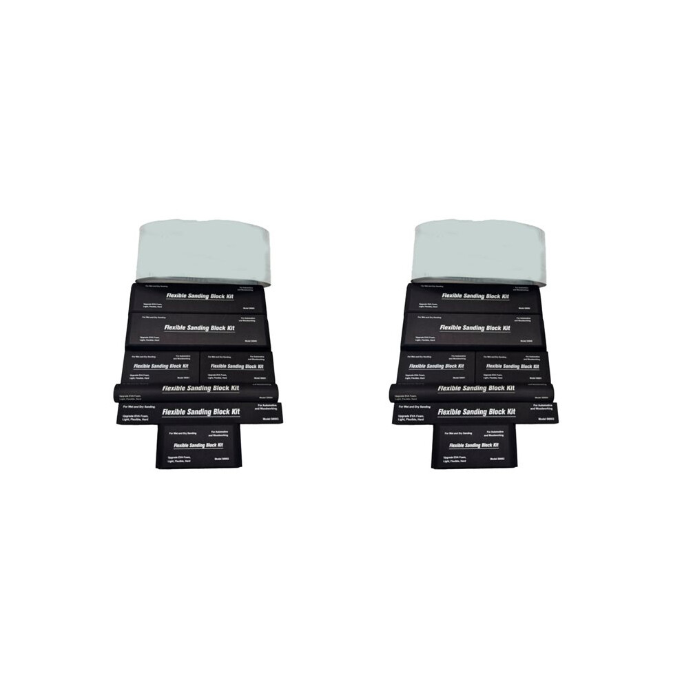 Sanding Block Kit Of 14 With Sandpaper Sheet,Hand Abrasives Auto Body Sanding Block Set For Automotive Paint Sand 6031896121870