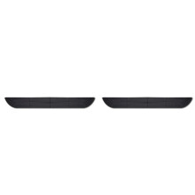 2X Step Ramp Climbing Mat Spare Supports 1.5-1.9cm Threshold Applied to Most Sweeping Robots  the Market Black