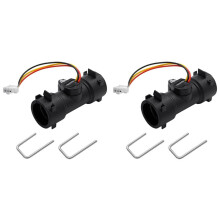 2X Water Flow Sensor RV Tankless-Water Heater with Installation Accessories