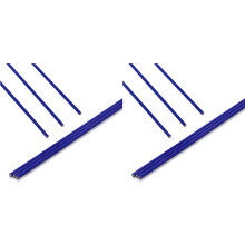 6 Bastoncini di Bacchette per Brasatura 56% Argento - Kit di Saldatura Rivestiti di Flusso, Resistenza Alle Alte Temperature, Bacchette per Brasatura