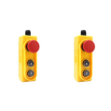 2X Rain Proof Lifting Button Box Emergency Stop Button  2.2KW Direct Control Electric Hoist  220V