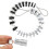 2X Portable Thread Tester Bolt Nut Screw Bolt Nut Screw Checking Checker 26 Male/Female Size Gauge Measuring Tool Kit 7