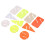 20PCS Cave Wreck Diving  Technical Diving Triangle  Markers Guide Rope for Scuba Diving Luminous Light 4