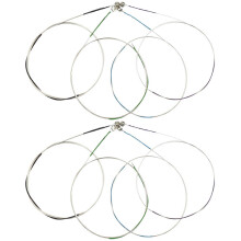 32Stk Premium Stahl Violin Set Universal Einsatz Mehrfarbig