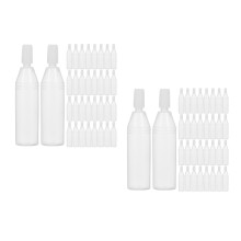 200Pièces Flacons De Voyage Transparents Pe Pour Liquides Et
