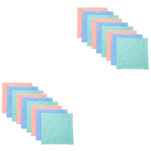 20Pièces Serviettes Mains Machine Entretien Facile