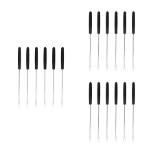 18Pcs Metal Fondue Dipping Forks Multi-Color Bbq Grill Skewers