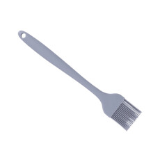 Detachable Food-Grade Silicone Basting Pastry Brush 17x3.2cm Light Gray