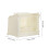 Easy-Clean White Plastic Bird Nest Box for Cage Cockatiels 3