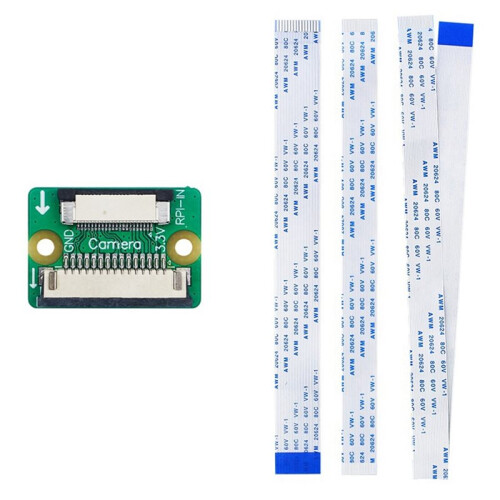 4X 15pin to 22pin Adapter Board  Display Cable and CSI Camera Cable Adapter Board for Raspberry Pi 5 1