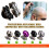 4Pack Professional Replacement  for Skulls Pitbulls Shaver Gold PRO, Silver PRO, Diamond PRO Series 1