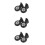 6Sets Easy Clean Black Whistling Kettle Spout Replacement Accessory 8